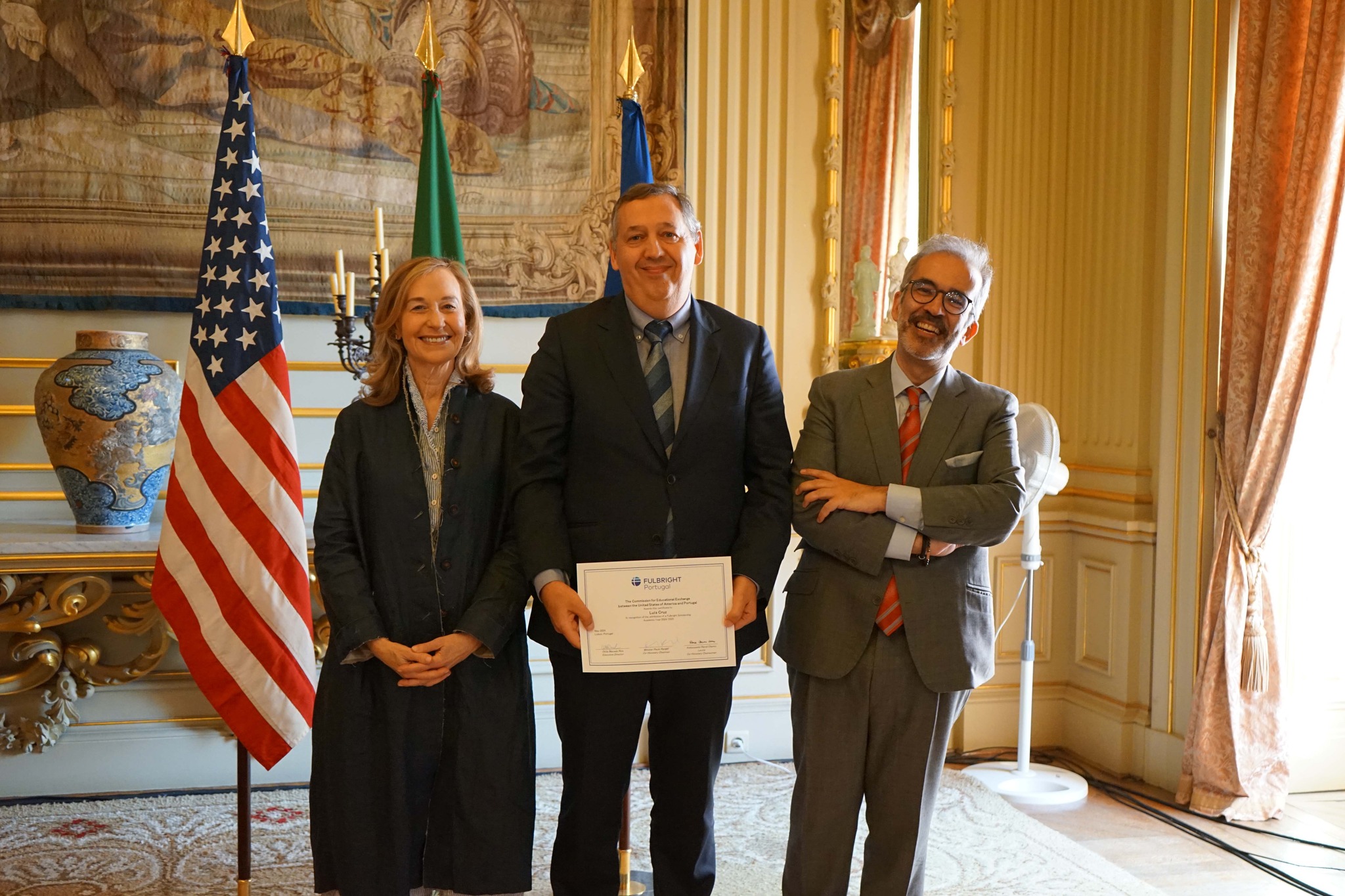 Decorreu no dia 21 de maio a Cerimónia de Entrega das Bolsas Fulbright 2024